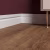 Плинтус МДФ под покраску Evrowood PN 101 2000×100×16 фото в интерьере