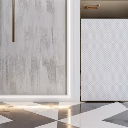 Плинтус МДФ под покраску Evrowood PN 021 Led с подсветкой 2000×70×16