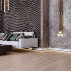 Плинтус МДФ под покраску Evrowood PN 080 Led с подсветкой 2000×95×16