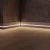 Плинтус МДФ под покраску Evrowood PN 080 Led с подсветкой 2000×95×16
