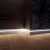Плинтус МДФ под покраску Evrowood PN 101 Led с подсветкой 2000×100×16 фото в интерьере