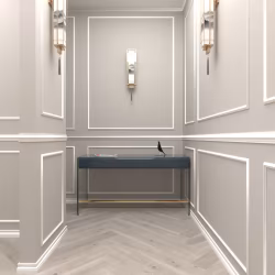 Молдинг МДФ под покраску Evrowood М 01 2000×25×12