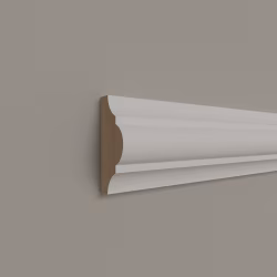 Молдинг МДФ под покраску Evrowood М 01 2000×25×12