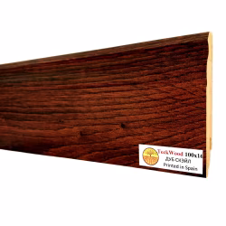 Плинтус МДФ ламинированный TeckWood дуб Скэйл 2150×100×16