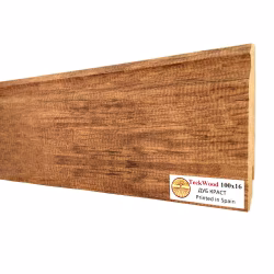 Плинтус МДФ ламинированный TeckWood дуб Краст 2150×100×16