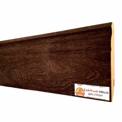 Плинтус МДФ ламинированный TeckWood дуб Стронг 2150×100×16
