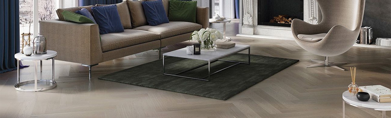 Паркетная доска Barlinek Pure Classico Line Дуб Marzipan Muffin 725×130×14 венгерская елка с замком Optilock фото в интерьере