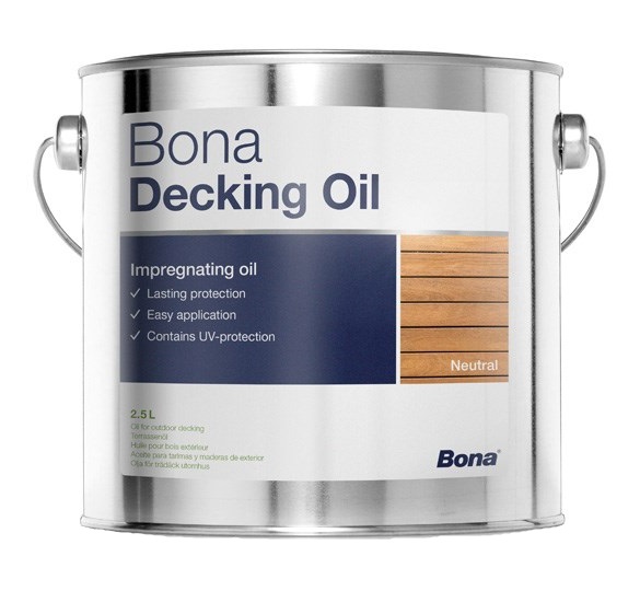 Масло для террасной доски Bona Decking Oil Тик Teak 2,5 л