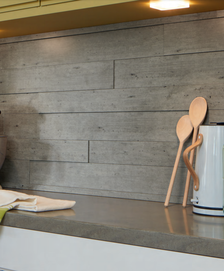 Финишный молдинг Meister Concrete 4045 2380×60×22 фото в интерьере