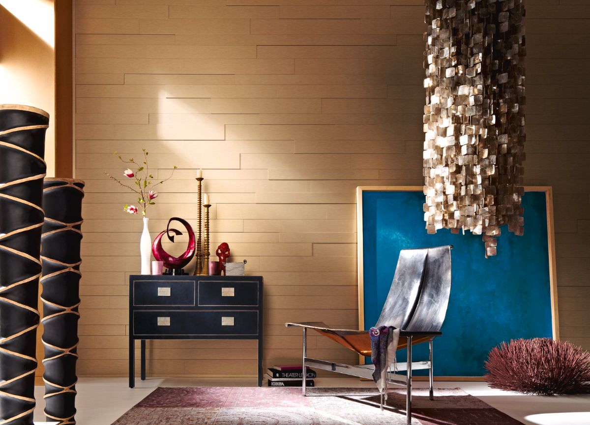 Финишный молдинг Meister Gold metallic 4081 2380×60×22 фото в интерьере