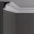 Потолочный плинтус под покраску Decor-Dizayn DD44 2000×73×76