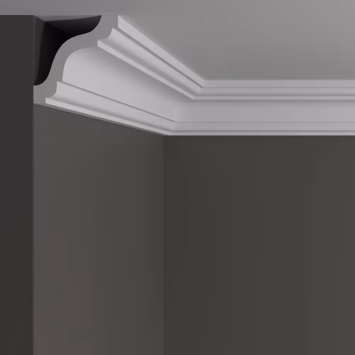 Потолочный плинтус под покраску Decor-Dizayn DD44 2000×73×76