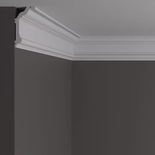 Потолочный плинтус под покраску Decor-Dizayn DD502 2000×40×80