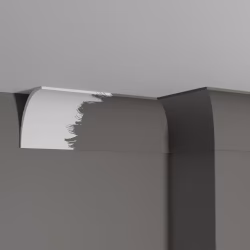 Потолочный плинтус под покраску Decor-Dizayn DD46 2000×88×85