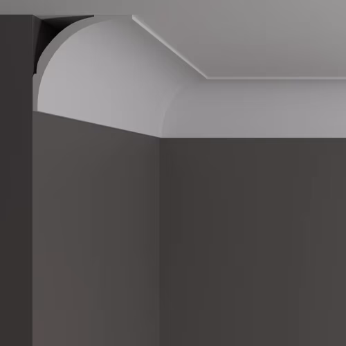 Потолочный плинтус под покраску Decor-Dizayn DD46 2000×88×85
