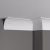 Потолочный плинтус под покраску Decor-Dizayn DD46 2000×88×85