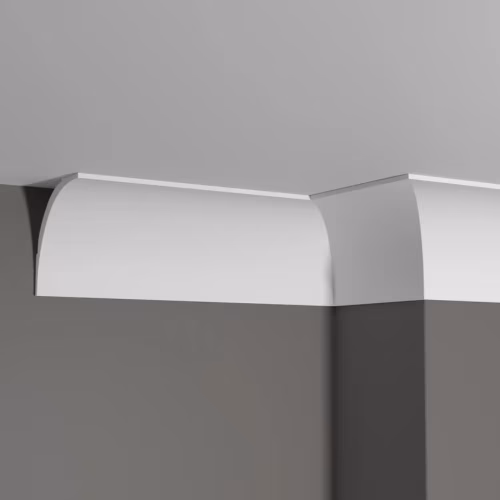 Потолочный плинтус под покраску Decor-Dizayn DD46 2000×88×85
