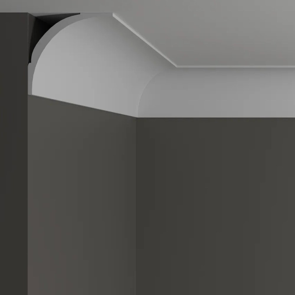 Потолочный плинтус под покраску Decor-Dizayn DD46 2000×88×85