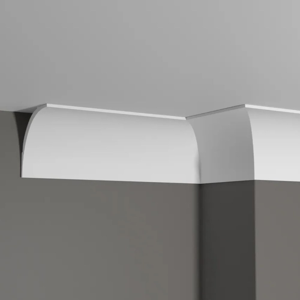 Потолочный плинтус под покраску Decor-Dizayn DD46 2000×88×85