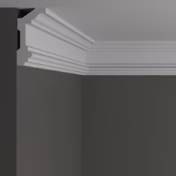 Потолочный плинтус под покраску Decor-Dizayn DD503 2000×50×100