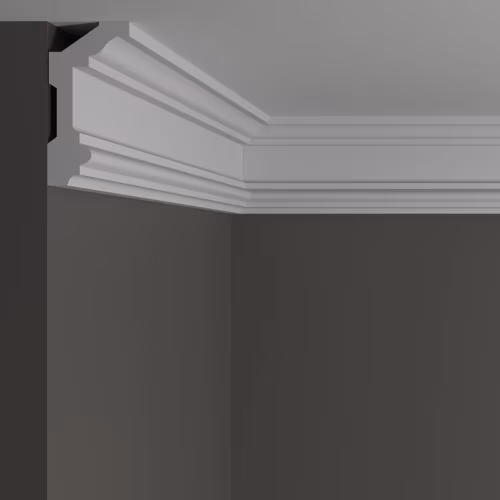 Потолочный плинтус под покраску Decor-Dizayn DD503 2000×50×100