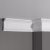 Потолочный плинтус под покраску Decor-Dizayn DD503 2000×50×100