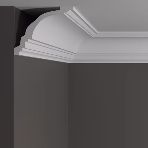 Потолочный плинтус под покраску Decor-Dizayn DD16 2000×122×100