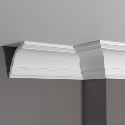 Потолочный плинтус под покраску Decor-Dizayn DD16 2000×122×100