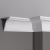 Потолочный плинтус под покраску Decor-Dizayn DD16 2000×122×100