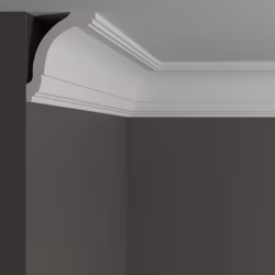 Потолочный плинтус под покраску Decor-Dizayn DD08 2000×77×100