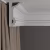 Потолочный плинтус под покраску Decor-Dizayn DD505 2000×70×150 фото в интерьере