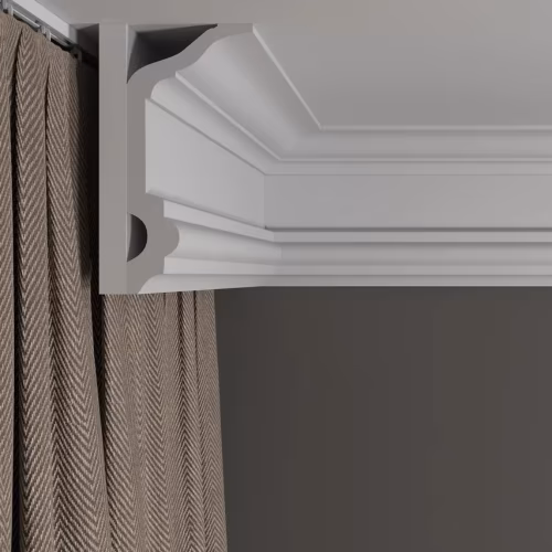 Потолочный плинтус под покраску Decor-Dizayn DD505 2000×70×150