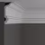 Потолочный плинтус под покраску Decor-Dizayn DD505 2000×70×150