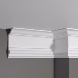 Потолочный плинтус под покраску Decor-Dizayn DD505 2000×70×150