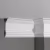 Потолочный плинтус под покраску Decor-Dizayn DD505 2000×70×150