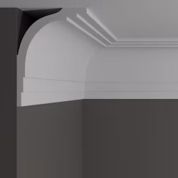 Потолочный плинтус под покраску Decor-Dizayn DD511 2000×120×170