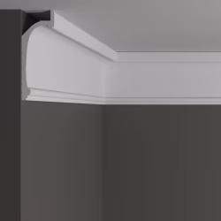 Потолочный плинтус под покраску Decor-Dizayn Estet DD518 2000×45×125
