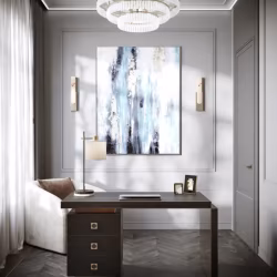 Потолочный плинтус под покраску Decor-Dizayn Estet DD518 2000×45×125