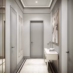 Потолочный плинтус под покраску Decor-Dizayn Estet DD518 2000×45×125