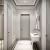 Потолочный плинтус под покраску Decor-Dizayn Estet DD518 2000×45×125 фото в интерьере