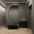 Потолочный плинтус под покраску Decor-Dizayn Modern DD520 с подсветкой 2000×70×140 фото в интерьере