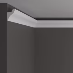 Потолочный плинтус под покраску Decor-Dizayn DD506 с подсветкой 2000×33×50
