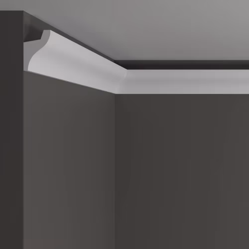 Потолочный плинтус под покраску Decor-Dizayn DD506 с подсветкой 2000×33×50
