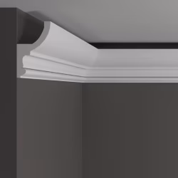 Потолочный плинтус под покраску Decor-Dizayn DD507 с подсветкой 2000×58×97