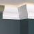 Потолочный плинтус под покраску Decor-Dizayn DD507 с подсветкой 2000×58×97
