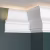Потолочный плинтус под покраску Decor-Dizayn DD509 с подсветкой 2000×75×120