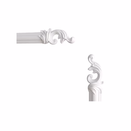 Декор к молдингу под покраску Decor-Dizayn H1-DD35 LR 102×46×16