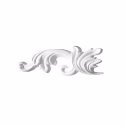 Декор к молдингу под покраску Decor-Dizayn H1-157A LR 124×54×19,5