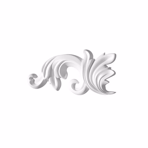 Декор к молдингу под покраску Decor-Dizayn H1-DD301 LR 165×71×25