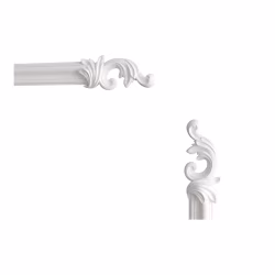 Декор к молдингу под покраску Decor-Dizayn H1-DD301 LR 165×71×25